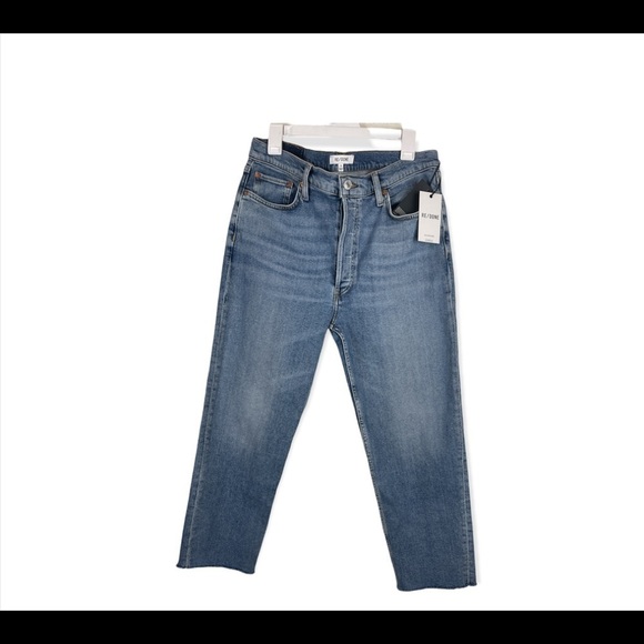 Re/Done High Rise Stove Pipe Size 32 NWT - Picture 2 of 6